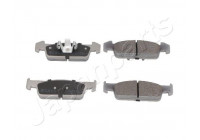 Bromsbeläggssats, skivbroms PA-039AF Japanparts
