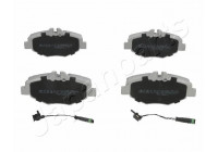 Bromsbeläggssats, skivbroms PA-0524AF Japanparts