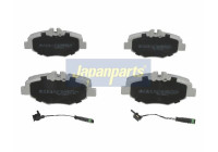 Bromsbeläggssats, skivbroms PA-0524AF Japanparts