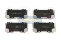 Bromsbeläggssats, skivbroms PA-0527AF Japanparts