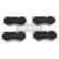 Bromsbeläggssats, skivbroms PA-0530AF Japanparts