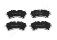 Bromsbeläggssats, skivbroms PA-0539AF Japanparts