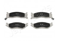 Bromsbeläggssats, skivbroms PA-056AF Japanparts