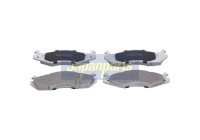 Bromsbeläggssats, skivbroms PA-059AF Japanparts