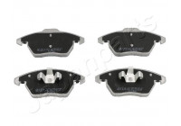 Bromsbeläggssats, skivbroms PA-0610AF Japanparts