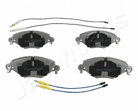 Bromsbeläggssats, skivbroms PA-0616AF Japanparts