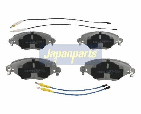 Bromsbeläggssats, skivbroms PA-0616AF Japanparts