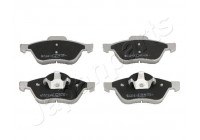 Bromsbeläggssats, skivbroms PA-0709AF Japanparts