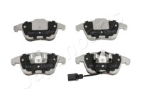 Bromsbeläggssats, skivbroms PA-0915AF Japanparts