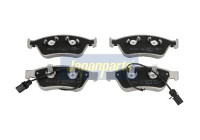 Bromsbeläggssats, skivbroms PA-0923AF Japanparts