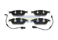 Bromsbeläggssats, skivbroms PA-0925AF Japanparts