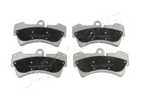 Bromsbeläggssats, skivbroms PA-0931AF Japanparts