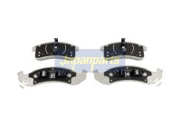Bromsbeläggssats, skivbroms PA-098AF Japanparts