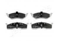 Bromsbeläggssats, skivbroms PA-099AF Japanparts