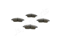 Bromsbeläggssats, skivbroms PA-1002AF Japanparts