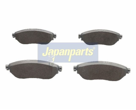 Bromsbeläggssats, skivbroms PA-1004AF Japanparts, bild 2