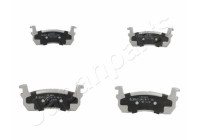 Bromsbeläggssats, skivbroms PA-103AF Japanparts