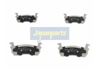 Bromsbeläggssats, skivbroms PA-103AF Japanparts