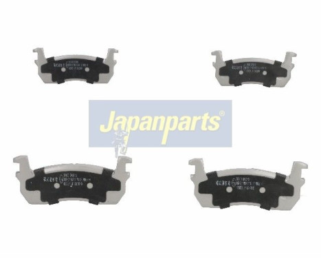 Bromsbeläggssats, skivbroms PA-103AF Japanparts