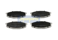 Bromsbeläggssats, skivbroms PA-134AF Japanparts
