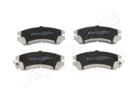 Bromsbeläggssats, skivbroms PA-135AF Japanparts