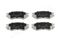 Bromsbeläggssats, skivbroms PA-197AF Japanparts