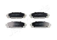 Bromsbeläggssats, skivbroms PA-2001AF Japanparts