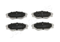 Bromsbeläggssats, skivbroms PA-2004AF Japanparts