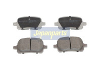 Bromsbeläggssats, skivbroms PA-2008AF Japanparts