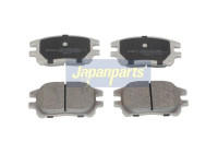 Bromsbeläggssats, skivbroms PA-2016AF Japanparts