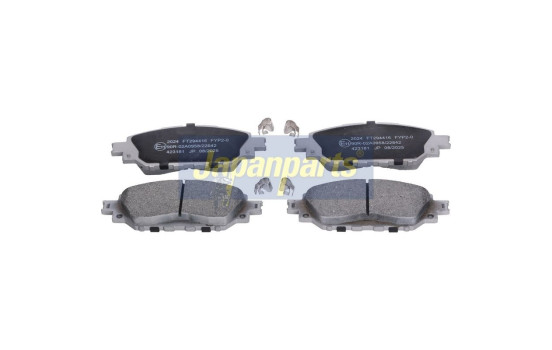 Bromsbeläggssats, skivbroms PA-2024AF Japanparts