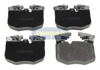 Bromsbeläggssats, skivbroms PA-2029AF Japanparts