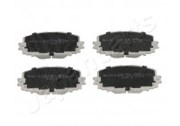 Bromsbeläggssats, skivbroms PA-220AF Japanparts