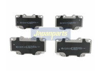 Bromsbeläggssats, skivbroms PA-226AF Japanparts