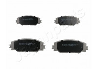 Bromsbeläggssats, skivbroms PA-230AF Japanparts