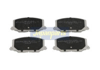 Bromsbeläggssats, skivbroms PA-237AF Japanparts