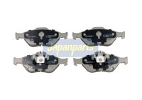 Bromsbeläggssats, skivbroms PA-238AF Japanparts