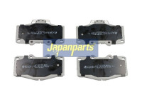 Bromsbeläggssats, skivbroms PA-255AF Japanparts