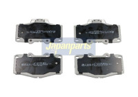 Bromsbeläggssats, skivbroms PA-255AF Japanparts