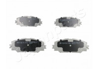 Bromsbeläggssats, skivbroms PA-269AF Japanparts