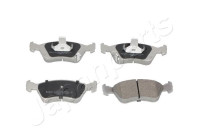 Bromsbeläggssats, skivbroms PA-282AF Japanparts