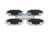Bromsbeläggssats, skivbroms PA-339AF Japanparts