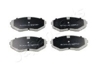 Bromsbeläggssats, skivbroms PA-384AF Japanparts