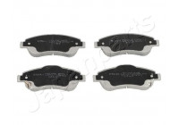 Bromsbeläggssats, skivbroms PA-405AF Japanparts