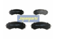 Bromsbeläggssats, skivbroms PA-509AF Japanparts