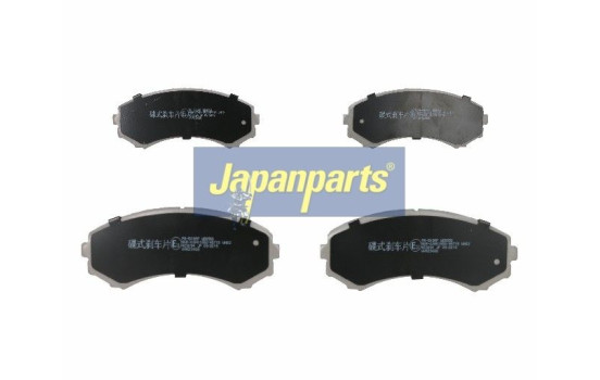 Bromsbeläggssats, skivbroms PA-509AF Japanparts