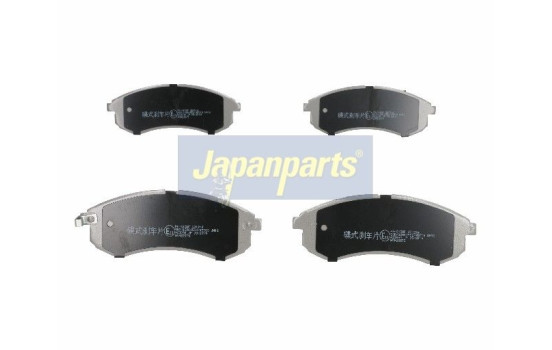 Bromsbeläggssats, skivbroms PA-515AF Japanparts