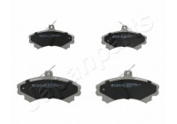 Bromsbeläggssats, skivbroms PA-593AF Japanparts