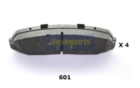 Bromsbeläggssats, skivbroms PA-601AF Japanparts, bild 2