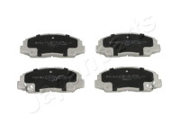 Bromsbeläggssats, skivbroms PA-607AF Japanparts